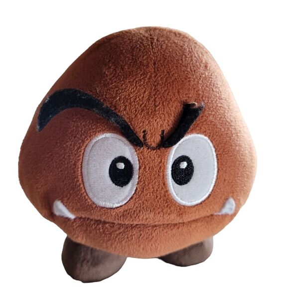 Super Mario Goomba plush Nintendo 5" #12 Nintendo Little Buddy Plush - Picture 4 of 8